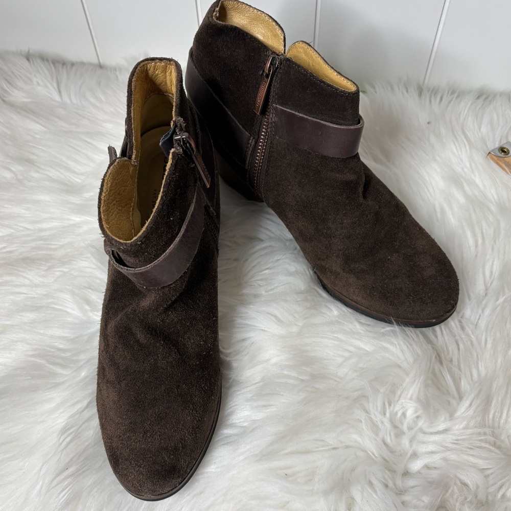 Bussola Reikia Vik Ankle Bootie With Ankle Buckle Size EU 39 US 8.5